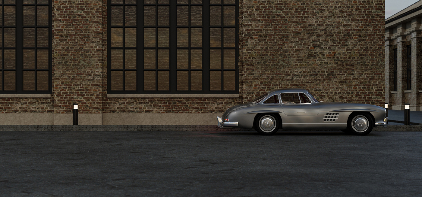 3D modeling and Visualization of Mercedes W198