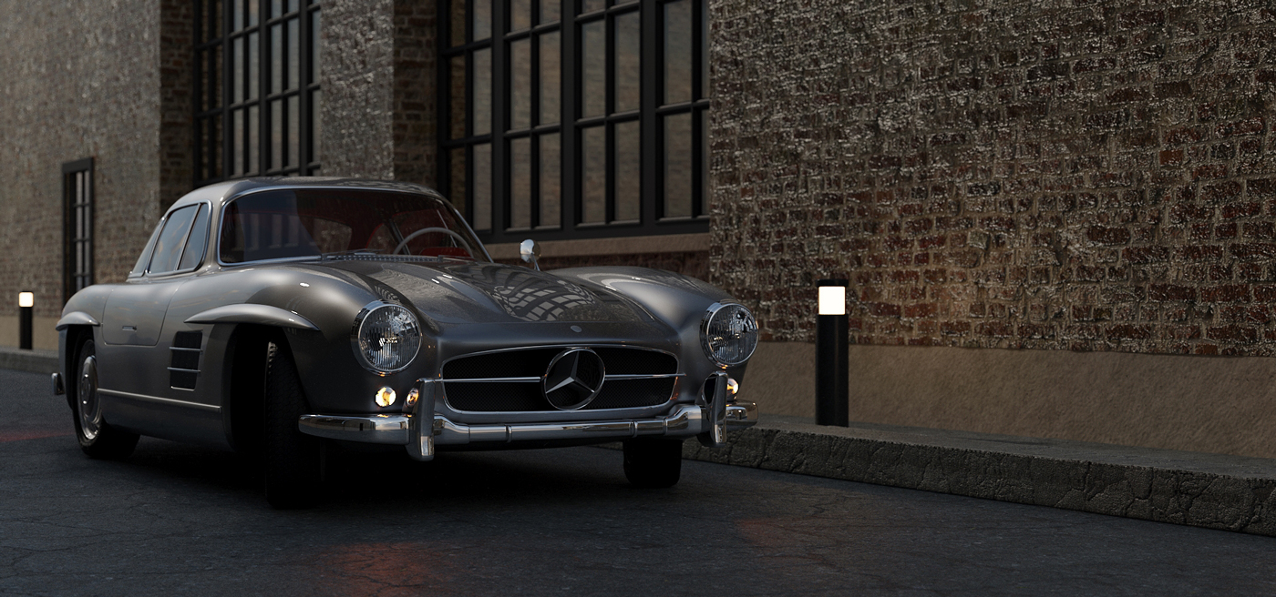 3D modeling and Visualization of Mercedes W198