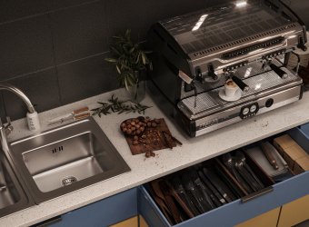 CGI- Detalle de cocina