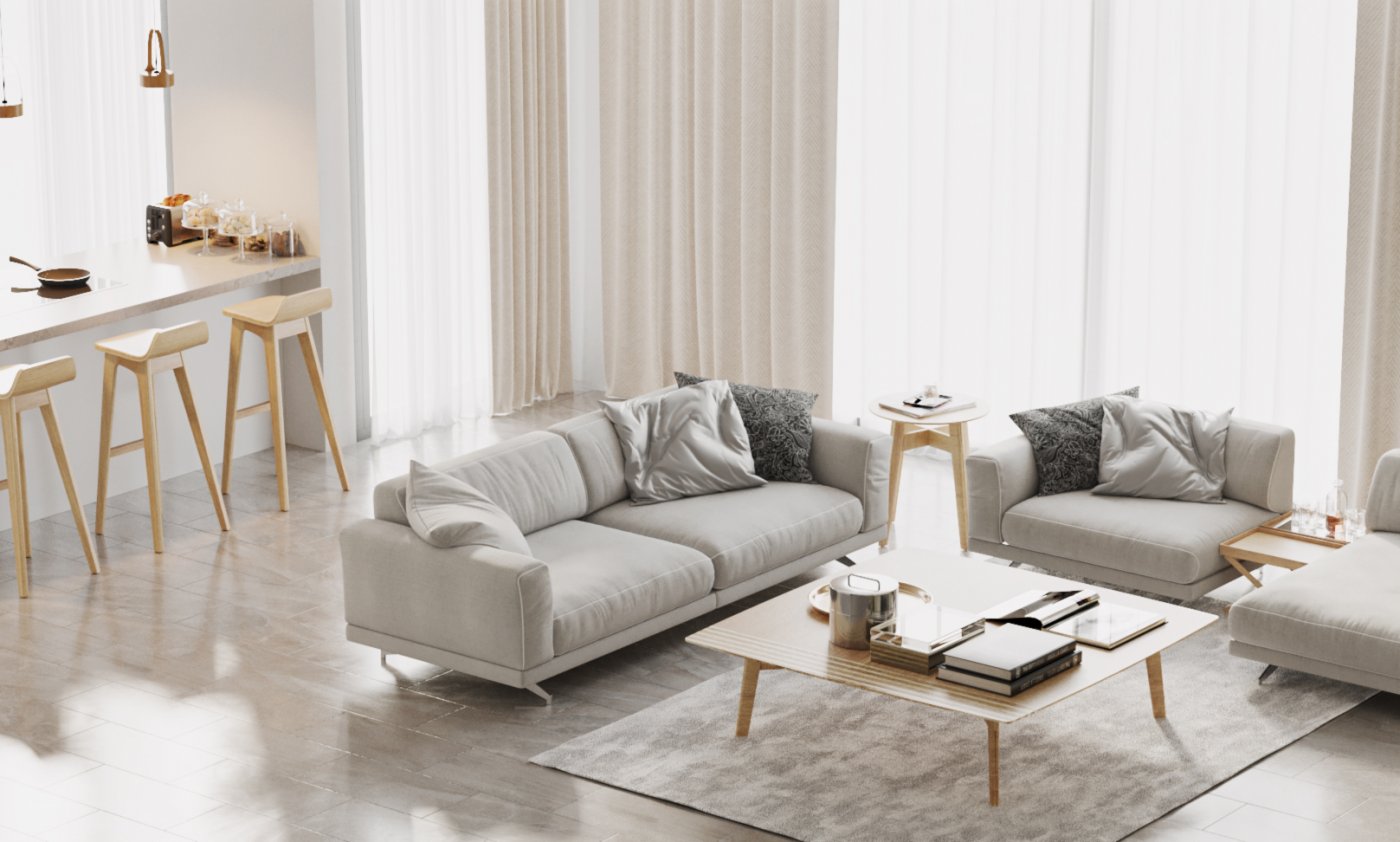 White Livingroom