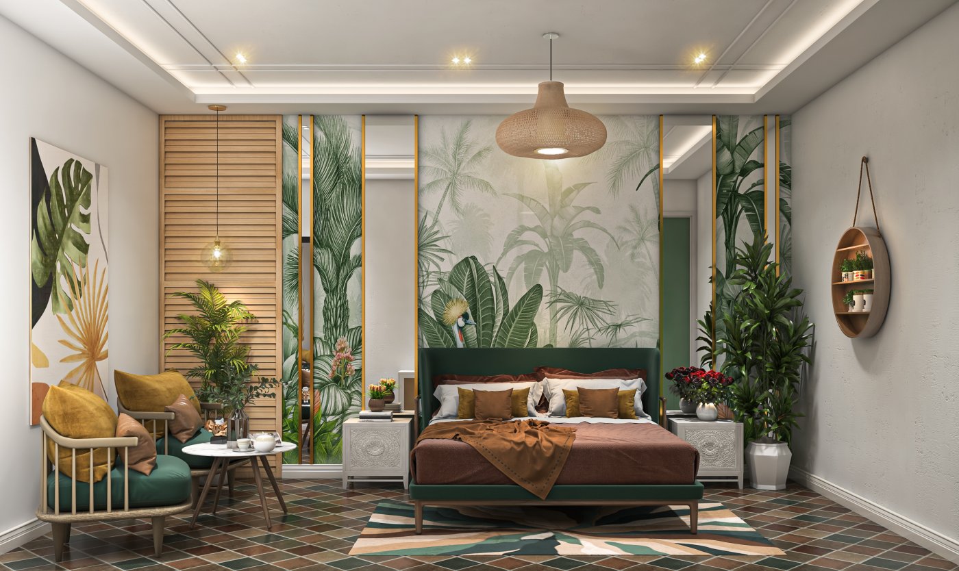 TROPICAL BEDROOM