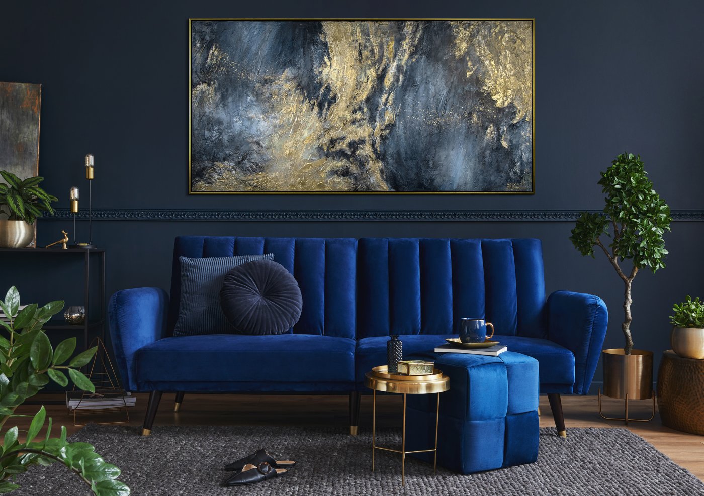 Enhance your interior with a captivating handcrafted painting