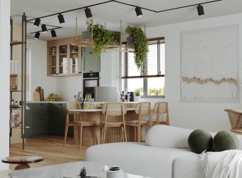 Livingroom + Kitchen