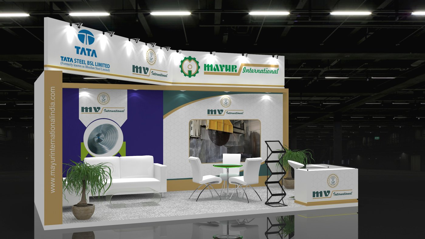 3D stand design (mayur international)