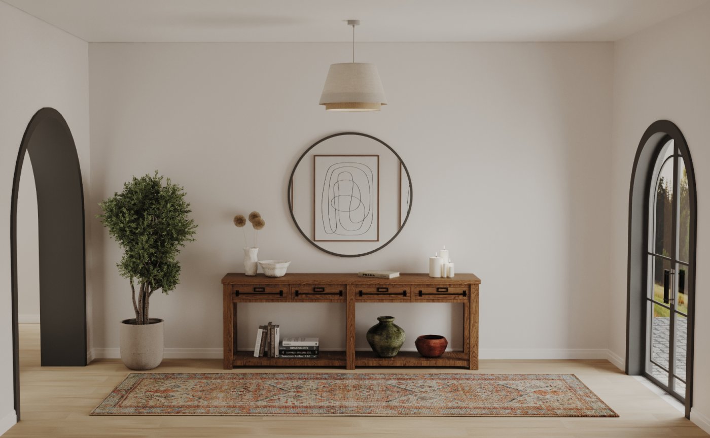 Livingroom + Hallway