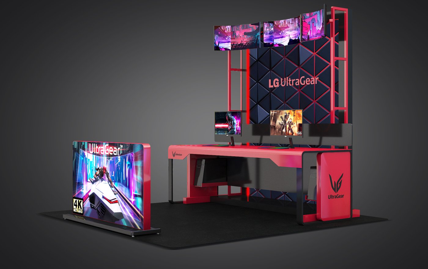 LG Gaming Desk