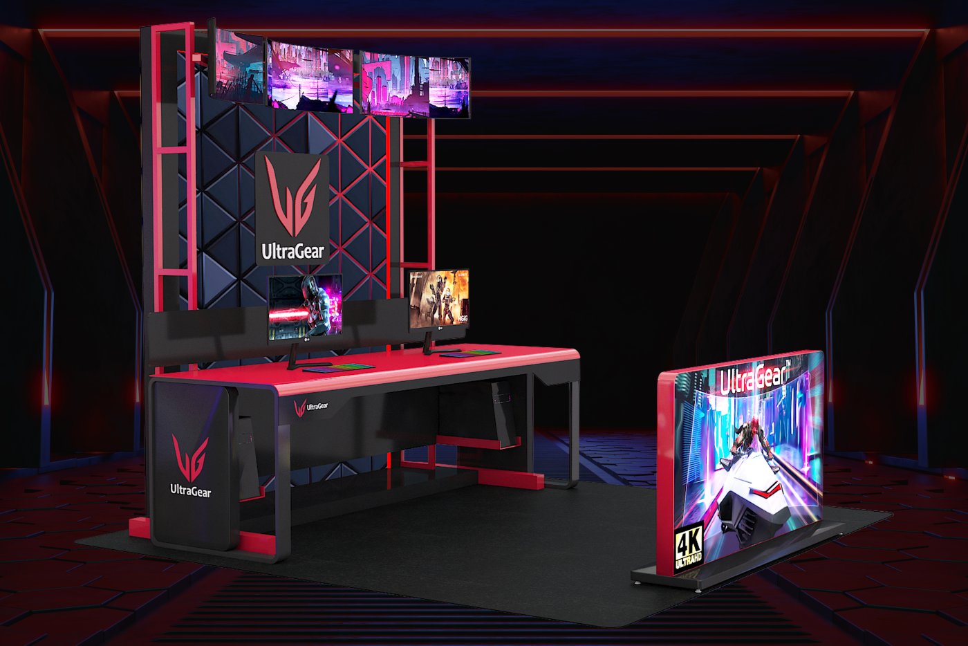 LG Gaming Desk