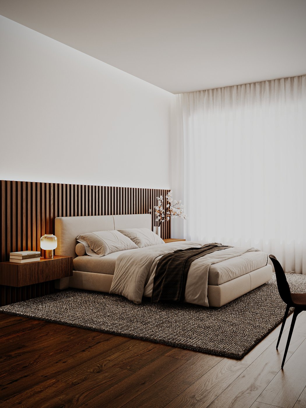 Bedroom visualization.