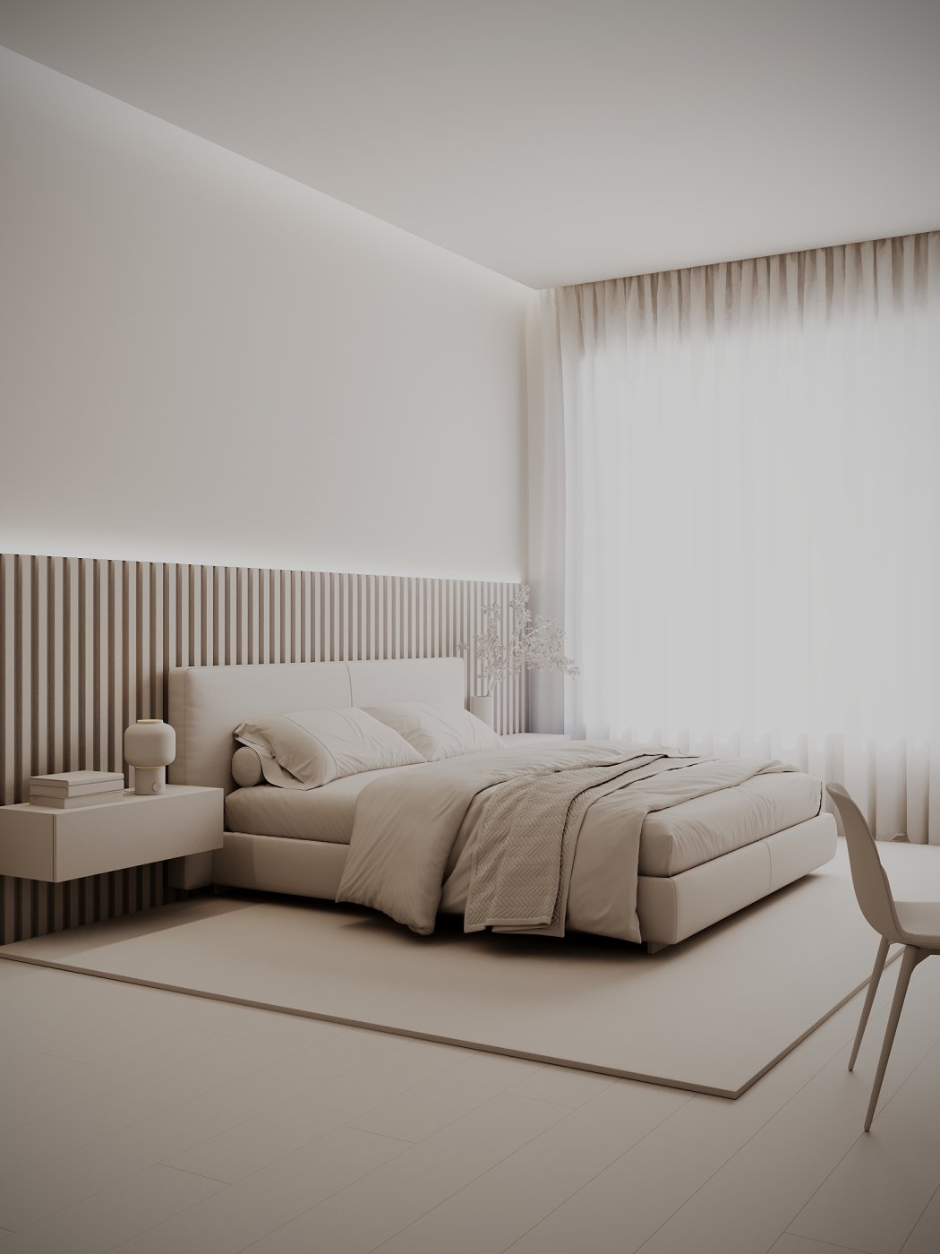 Bedroom visualization.