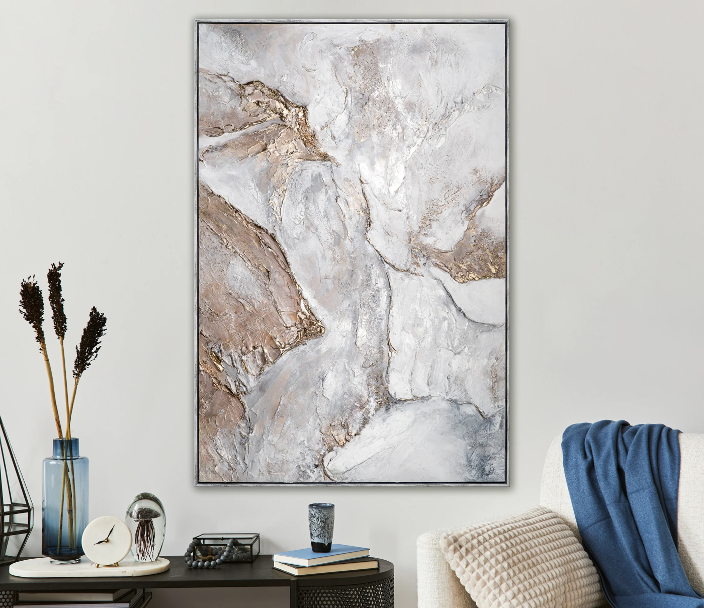 Textured Paintings in Interior Design: Adding Depth and Dimension