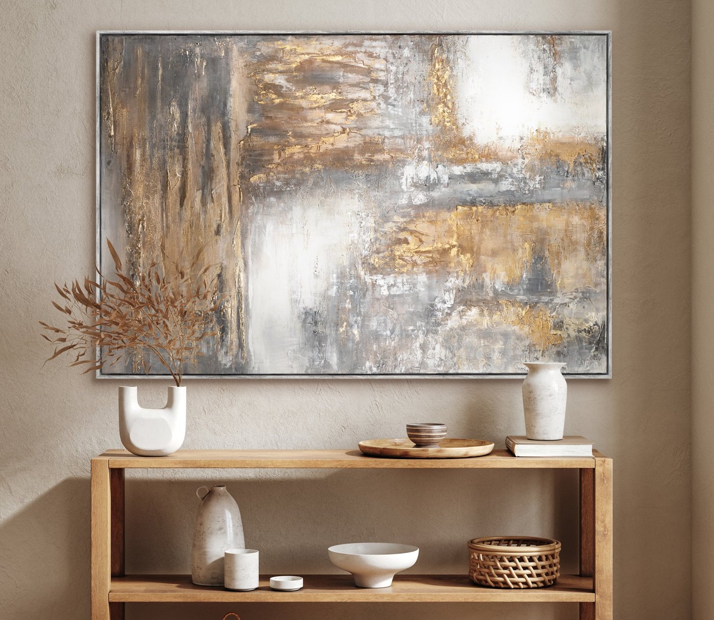 Art in minimalist interiors: how to choose and place paintings