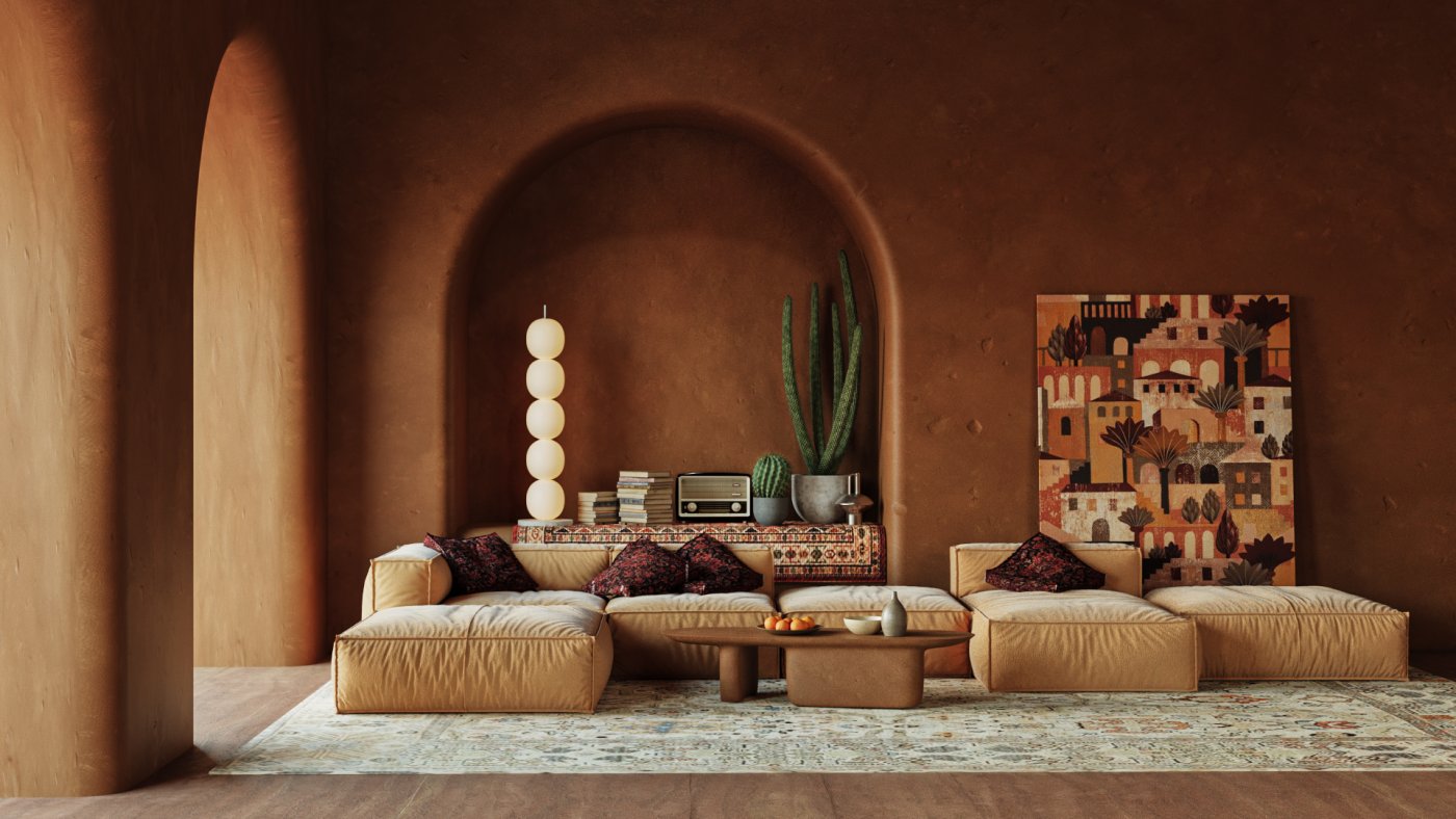 Boho Ethnic Interior Design