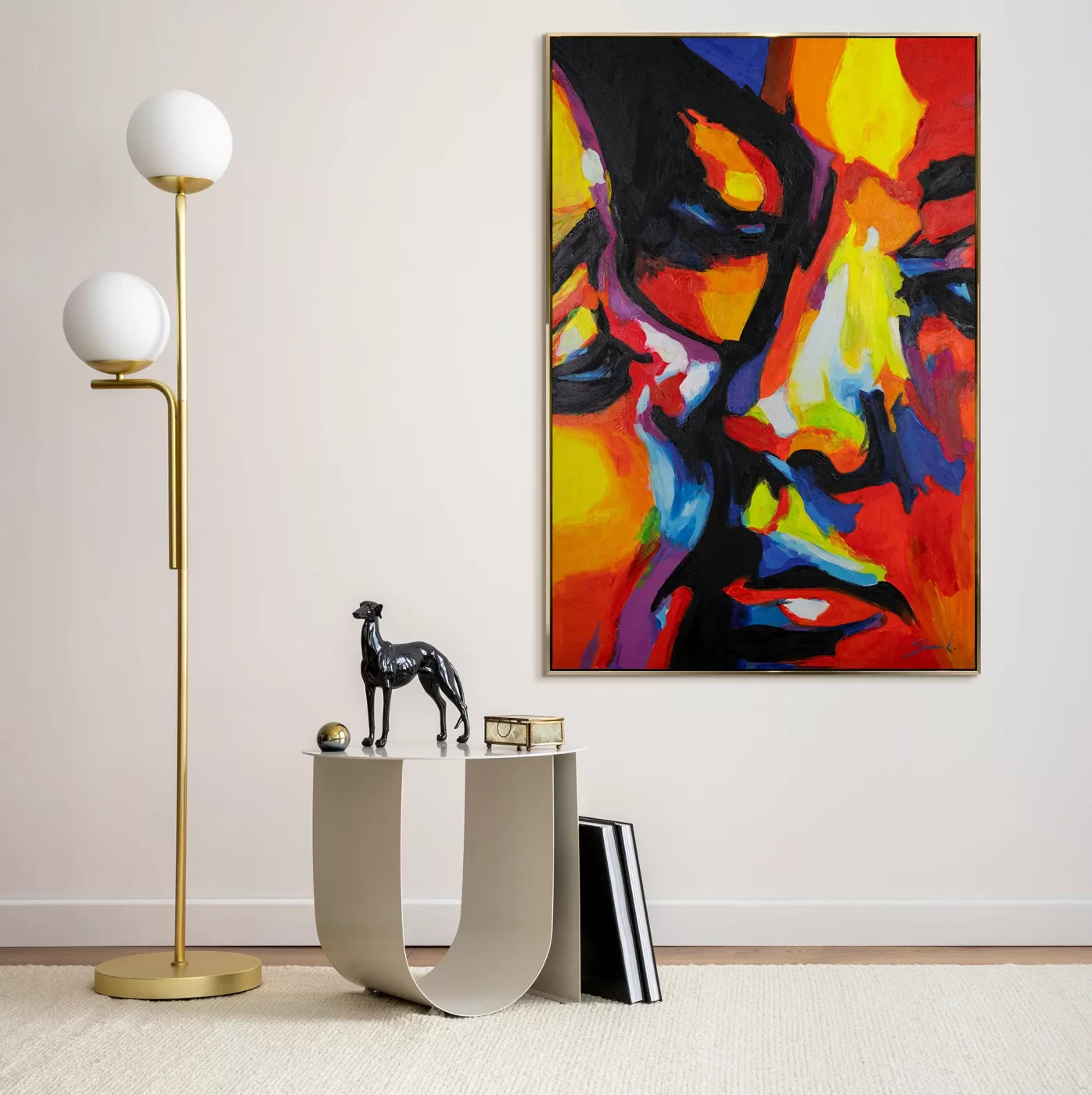 How to choose the right abstract art for your home: a style and space guide