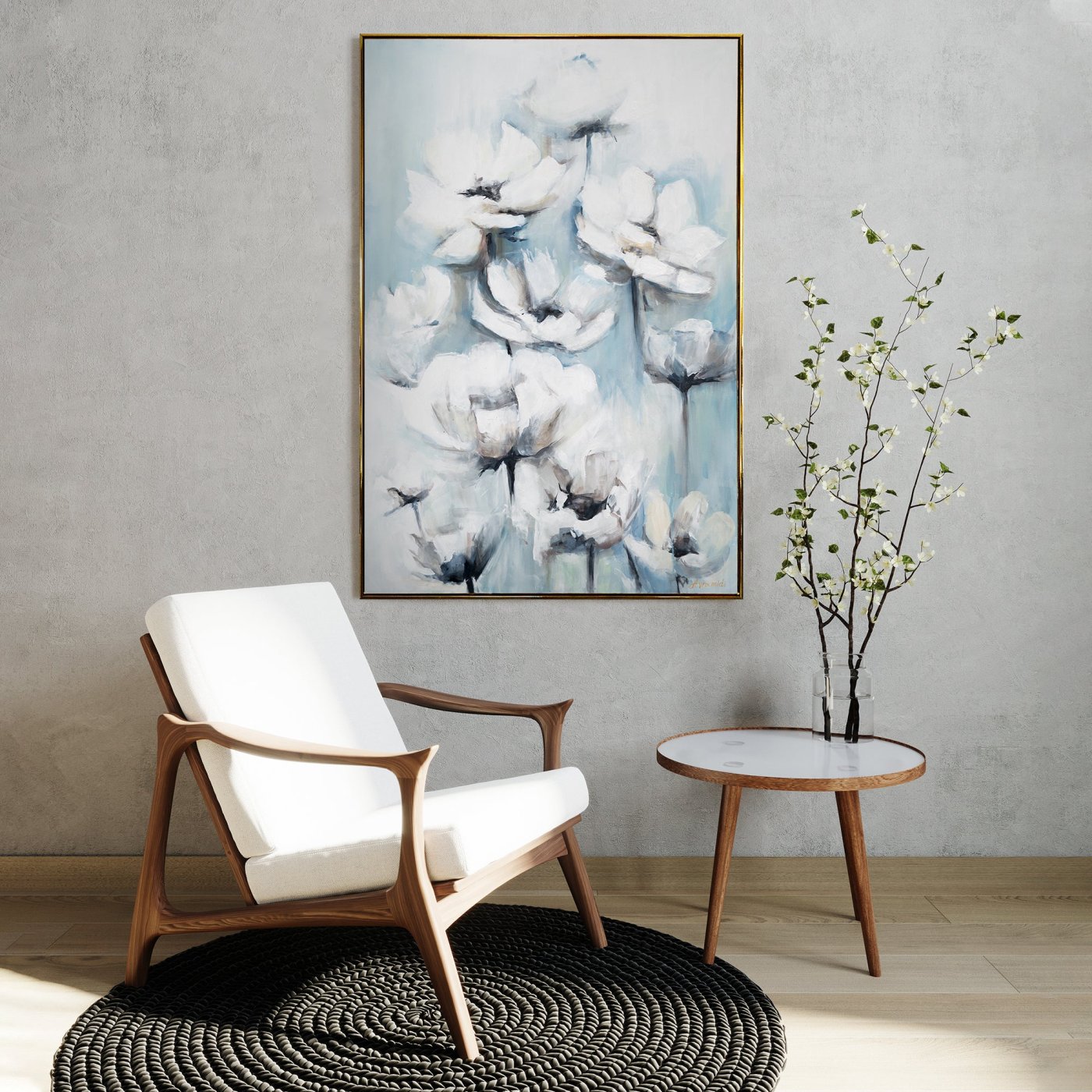 How to choose the right abstract art for your home: a style and space guide