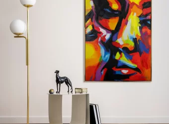 How to choose the right abstract art for your home: a style and space guide