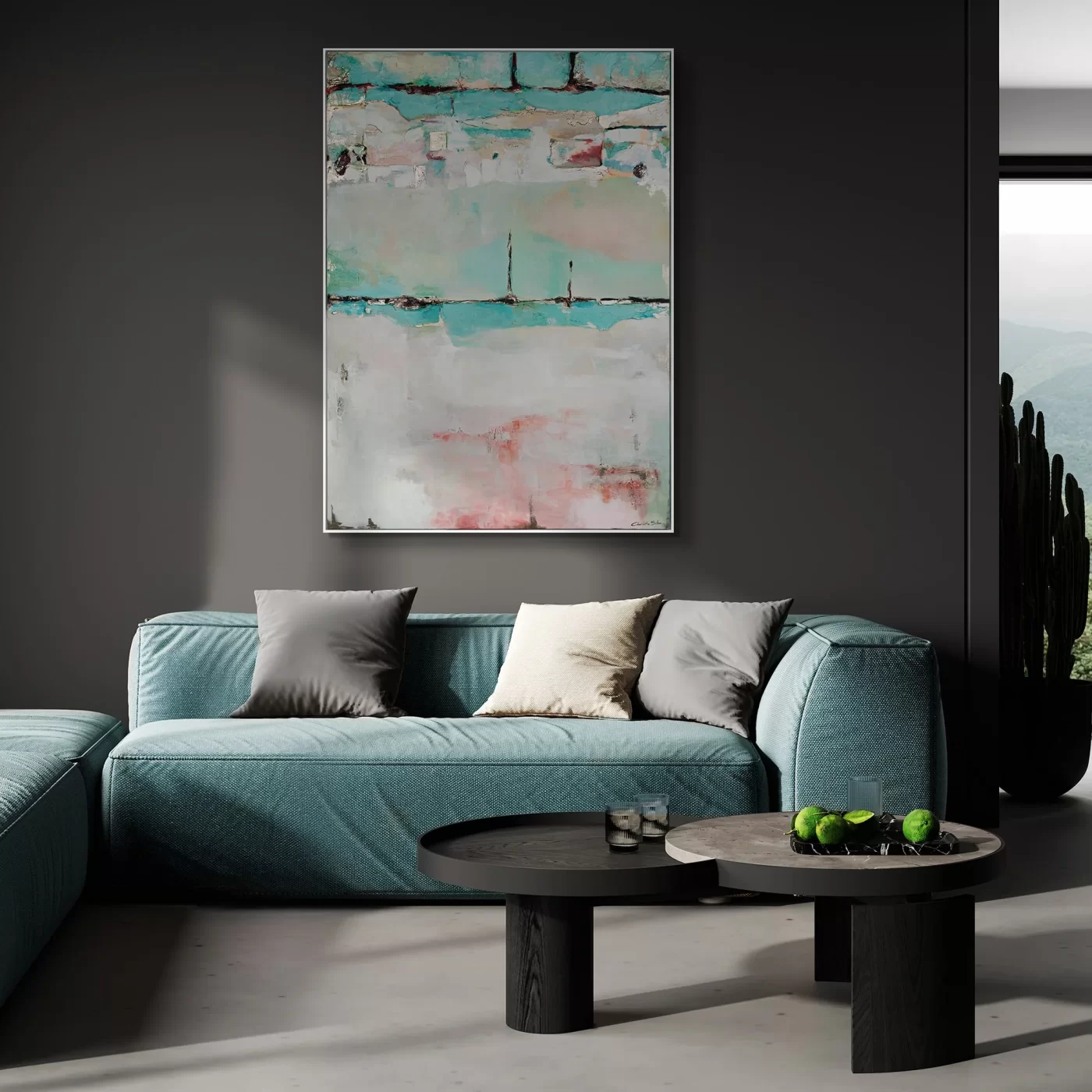 The Psychological Impact of Colors in Abstract Art: Enhancing Your Interior's Mood