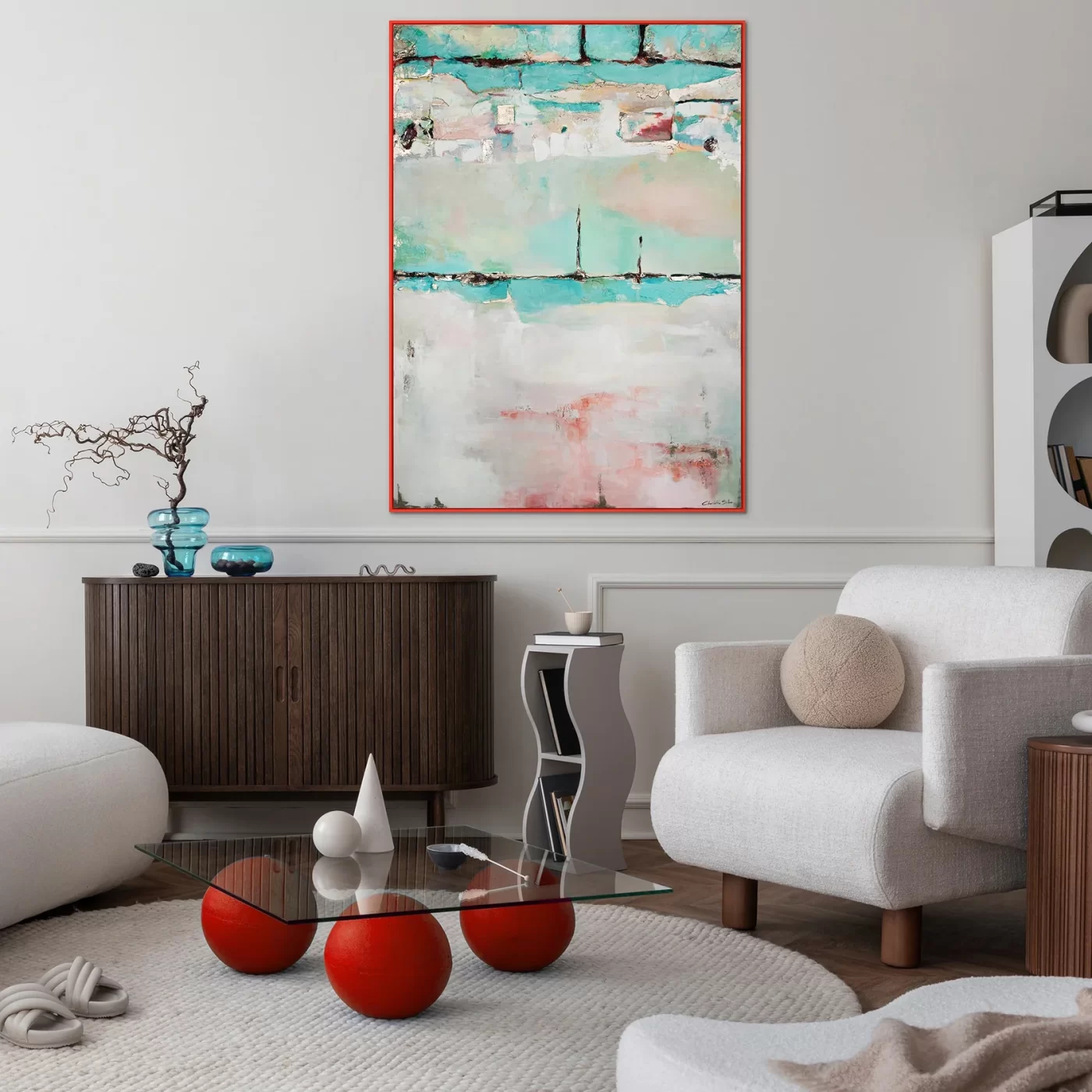 Creating Visual Impact: How Large Abstract Wall Art Can Transform Small Spaces