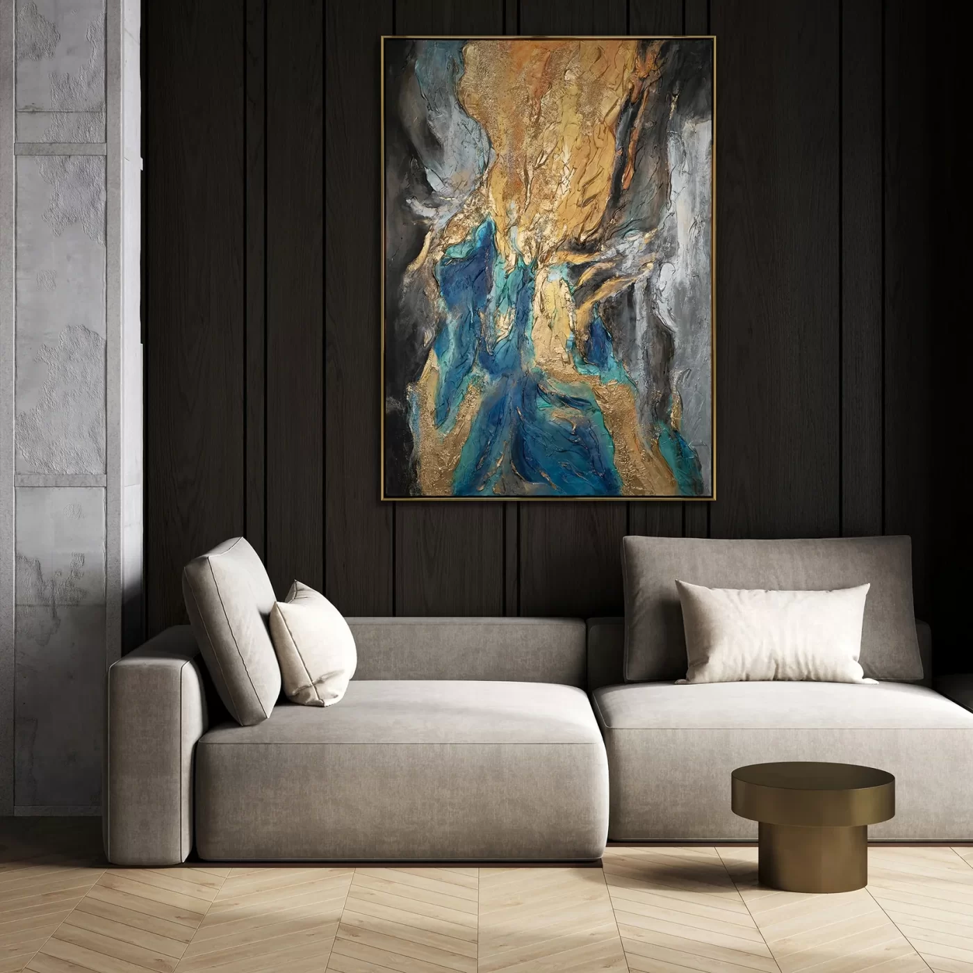 Creating Visual Impact: How Large Abstract Wall Art Can Transform Small Spaces