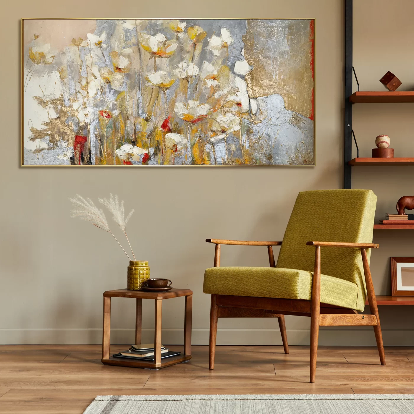 The Art of Color Blocking in Interiors: Using Abstract Art to Define Spaces