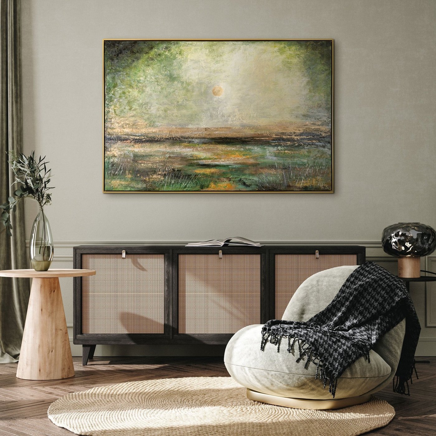 The art of calm: incorporating modern landscape art into minimalist spaces