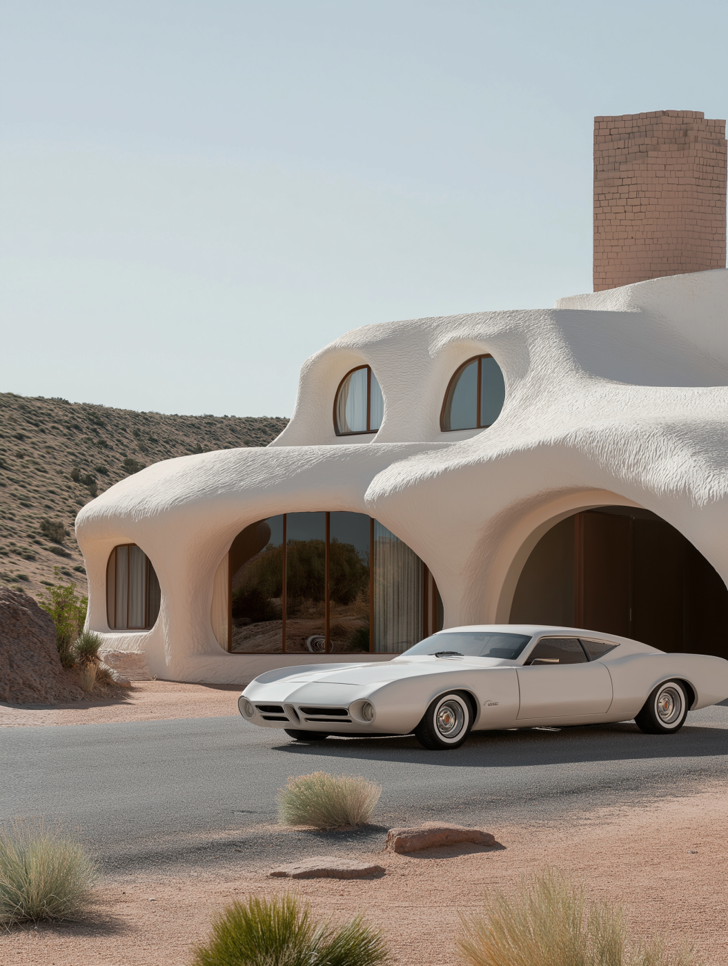Desolate desert