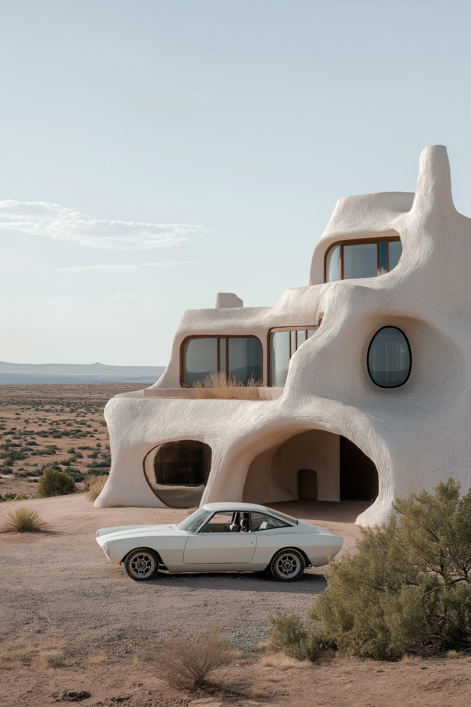 Desolate desert