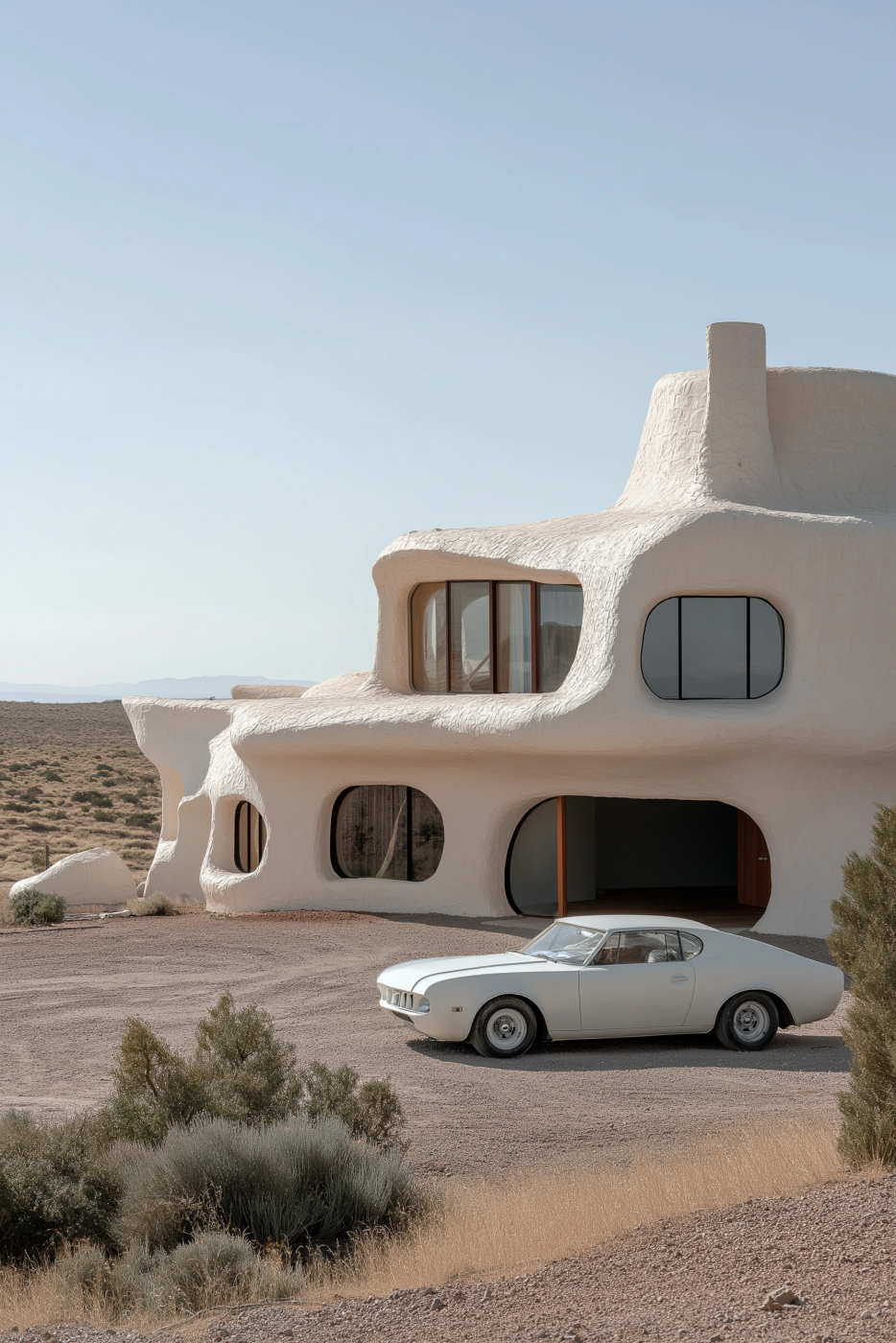 Desolate desert