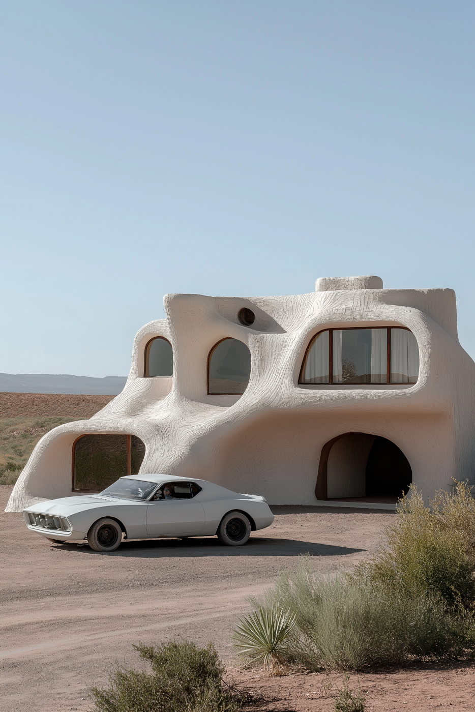 Desolate desert