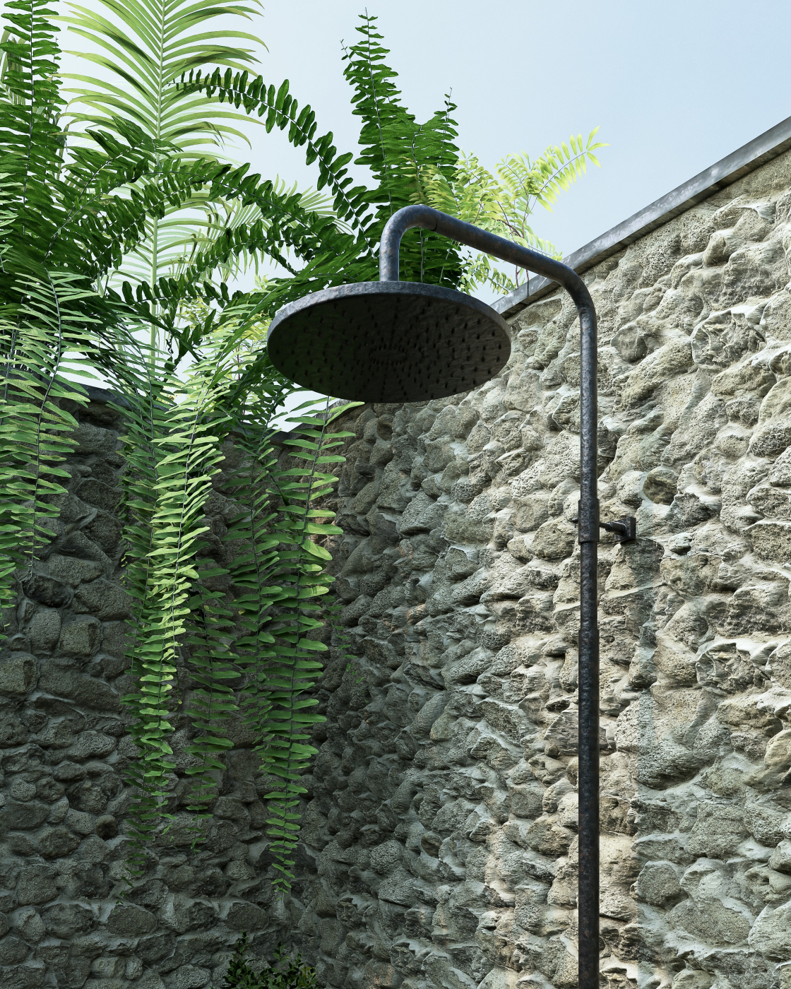 Interior render - Light and nature