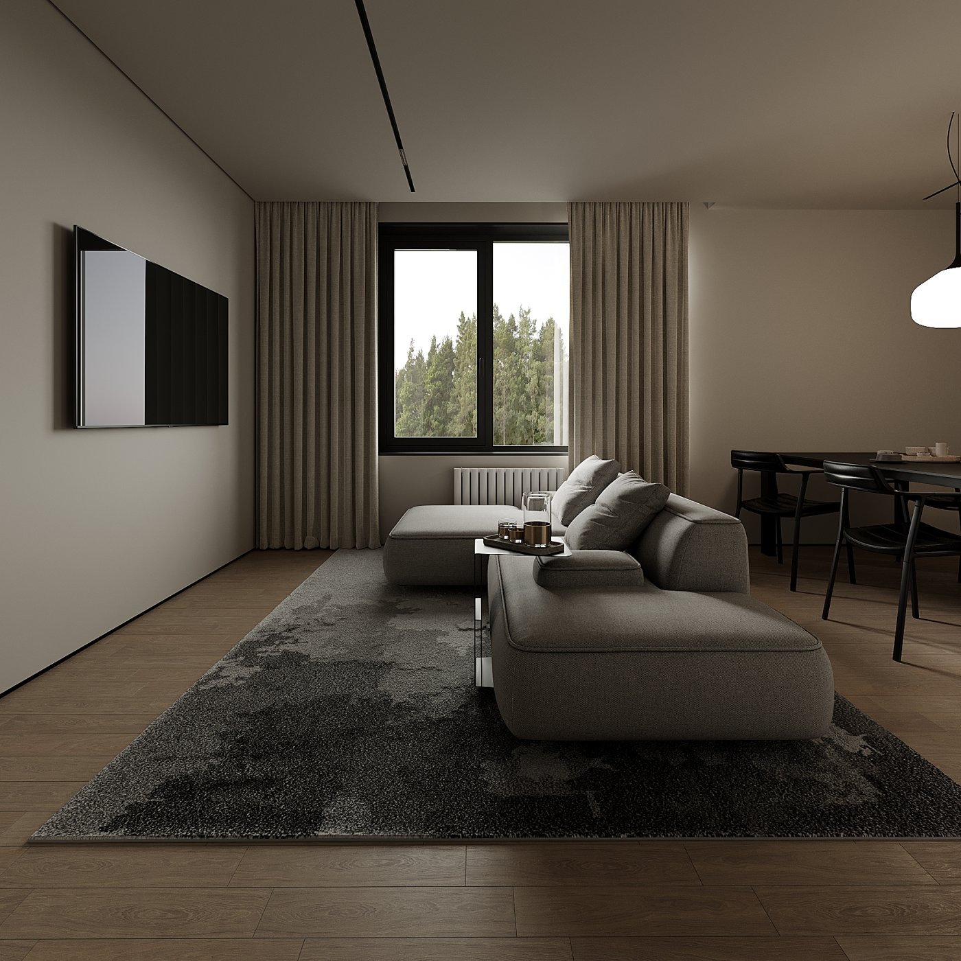 Minimalist apartment