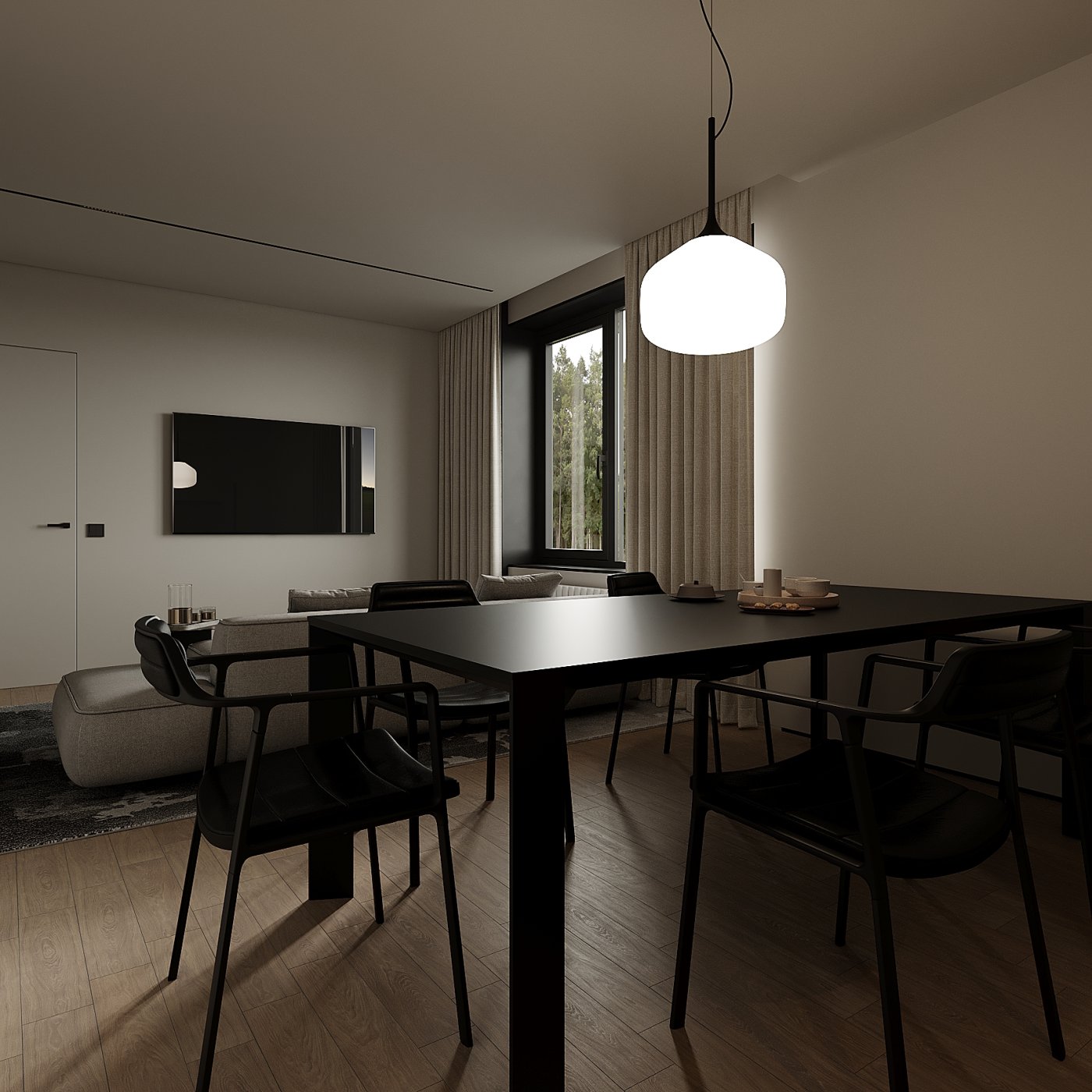 Minimalist apartment