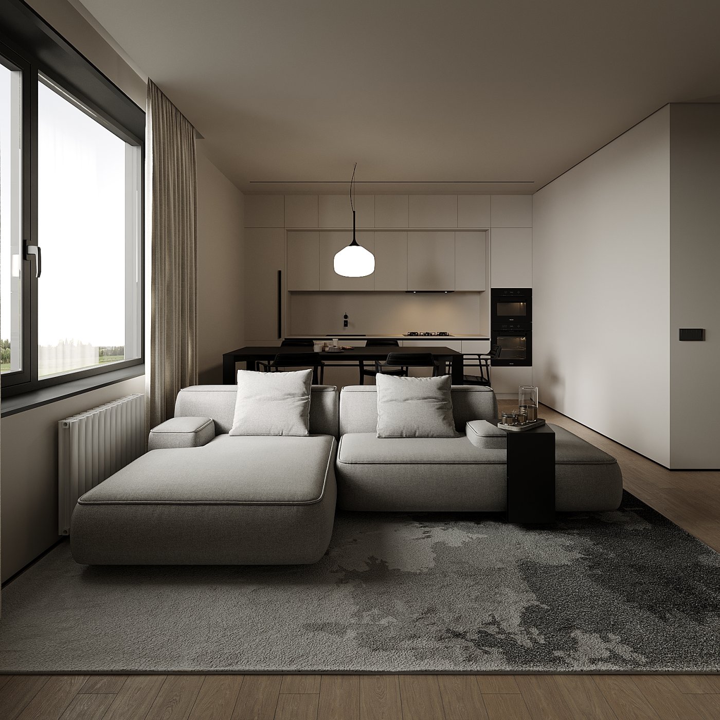 Minimalist apartment