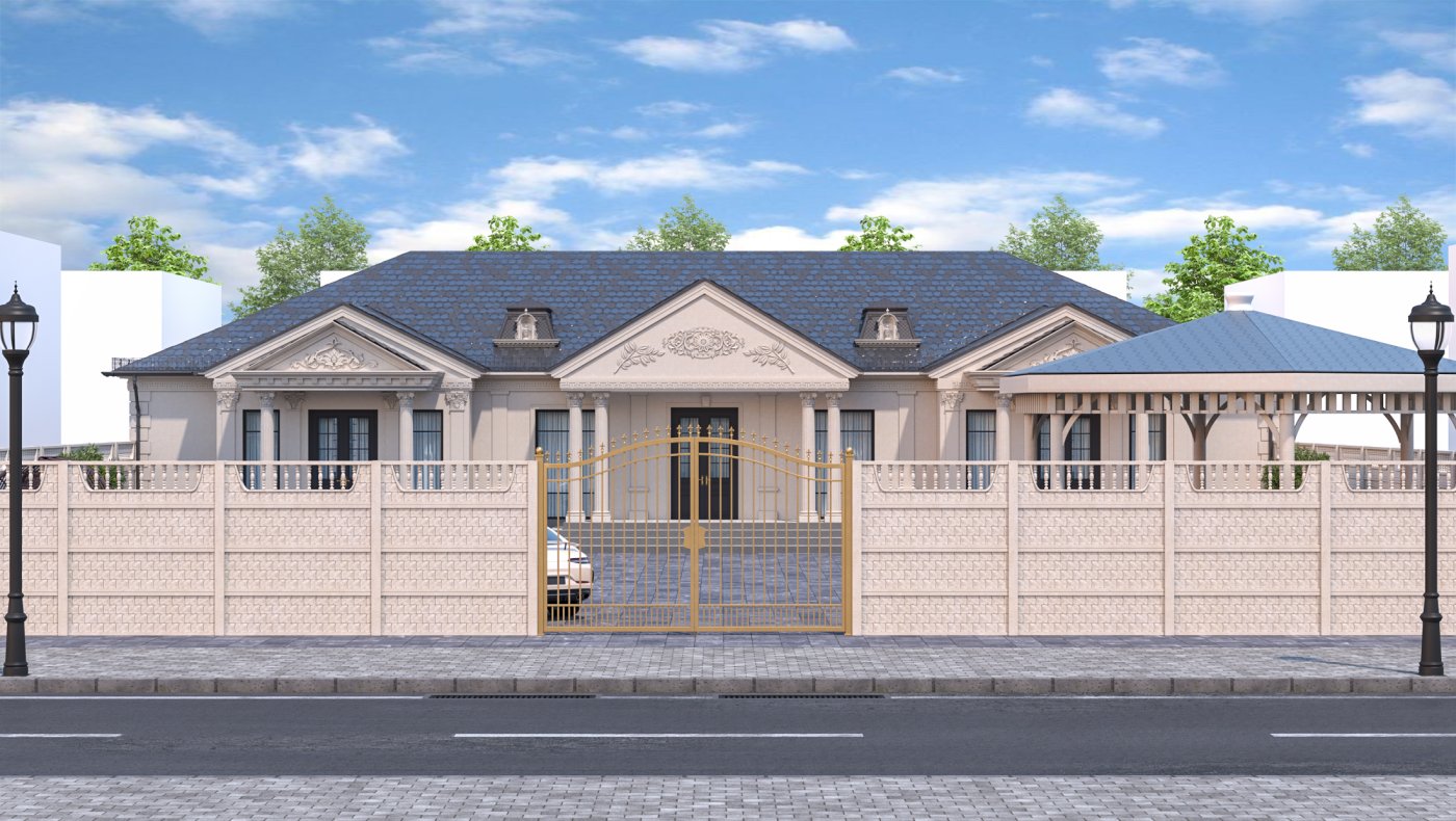 Neoclassical house
