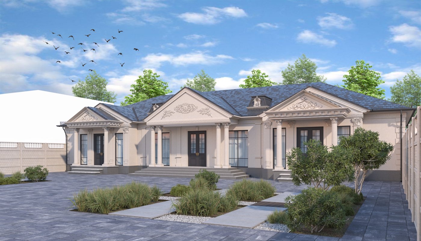 Neoclassical house