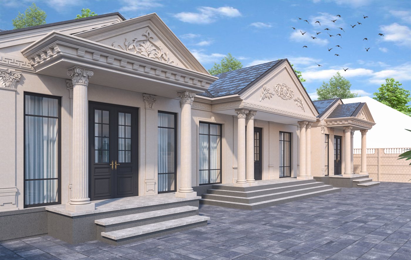 Neoclassical house