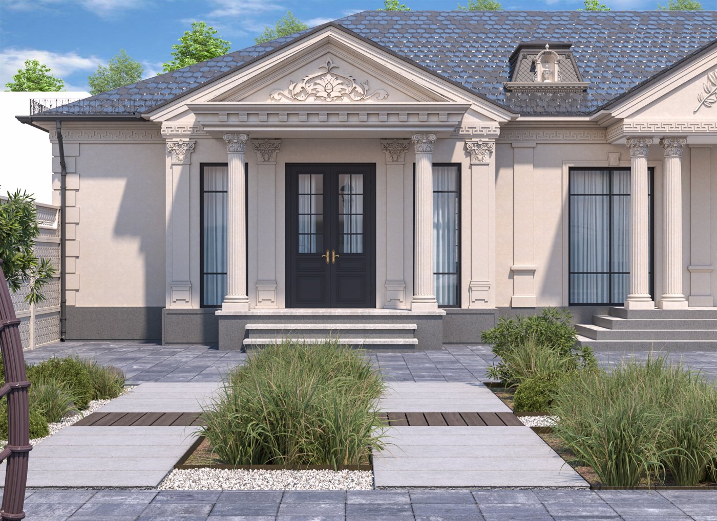 Neoclassical house