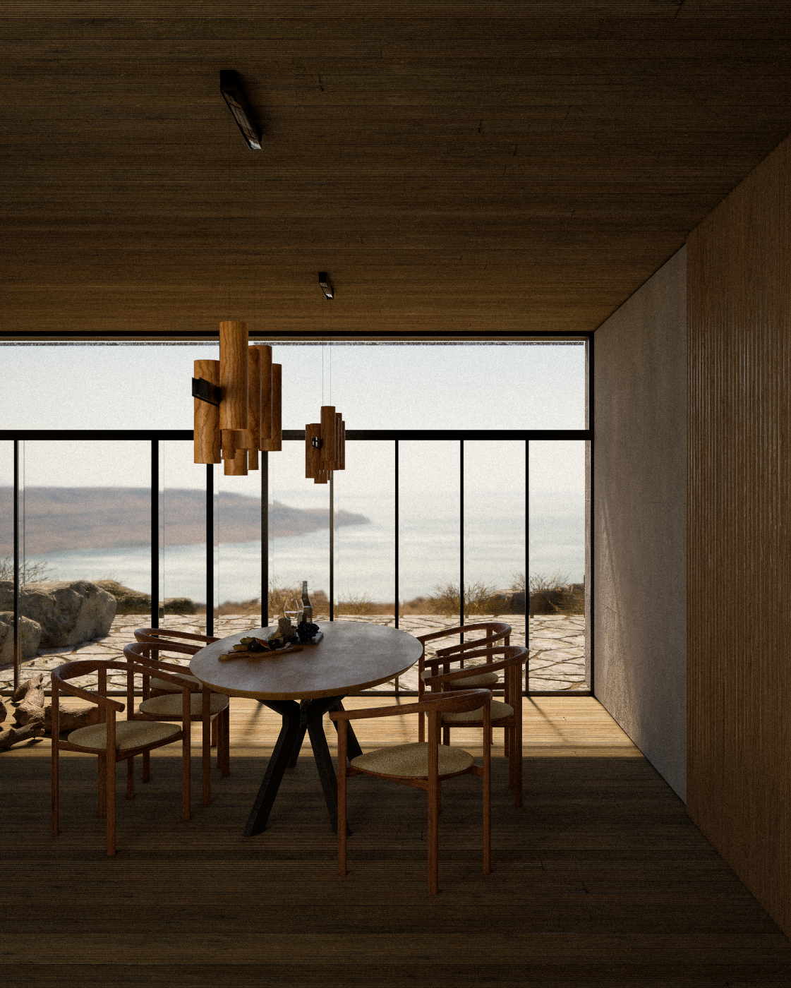 Interior render - Warm