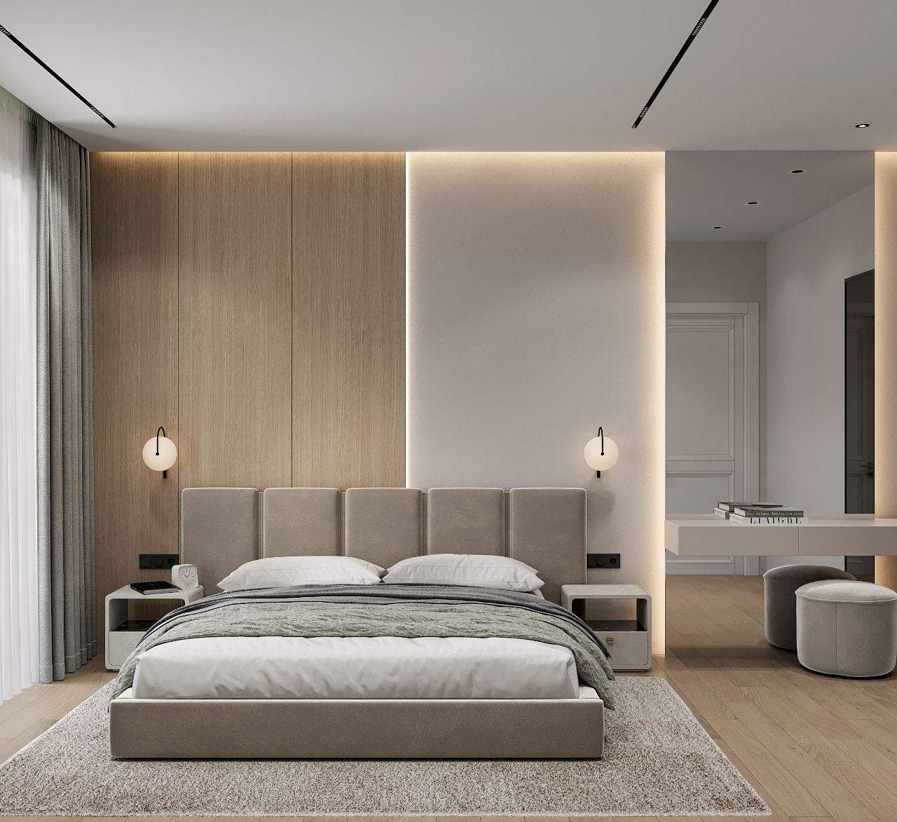 Minimalistic Bedroom Design