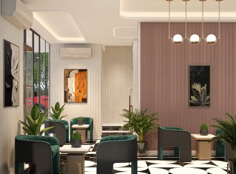 Entrance lobby design