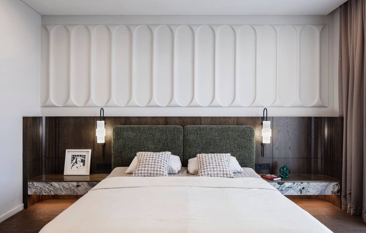 Modern interior: how 3D panels SASSY and M-13 shape the style of space