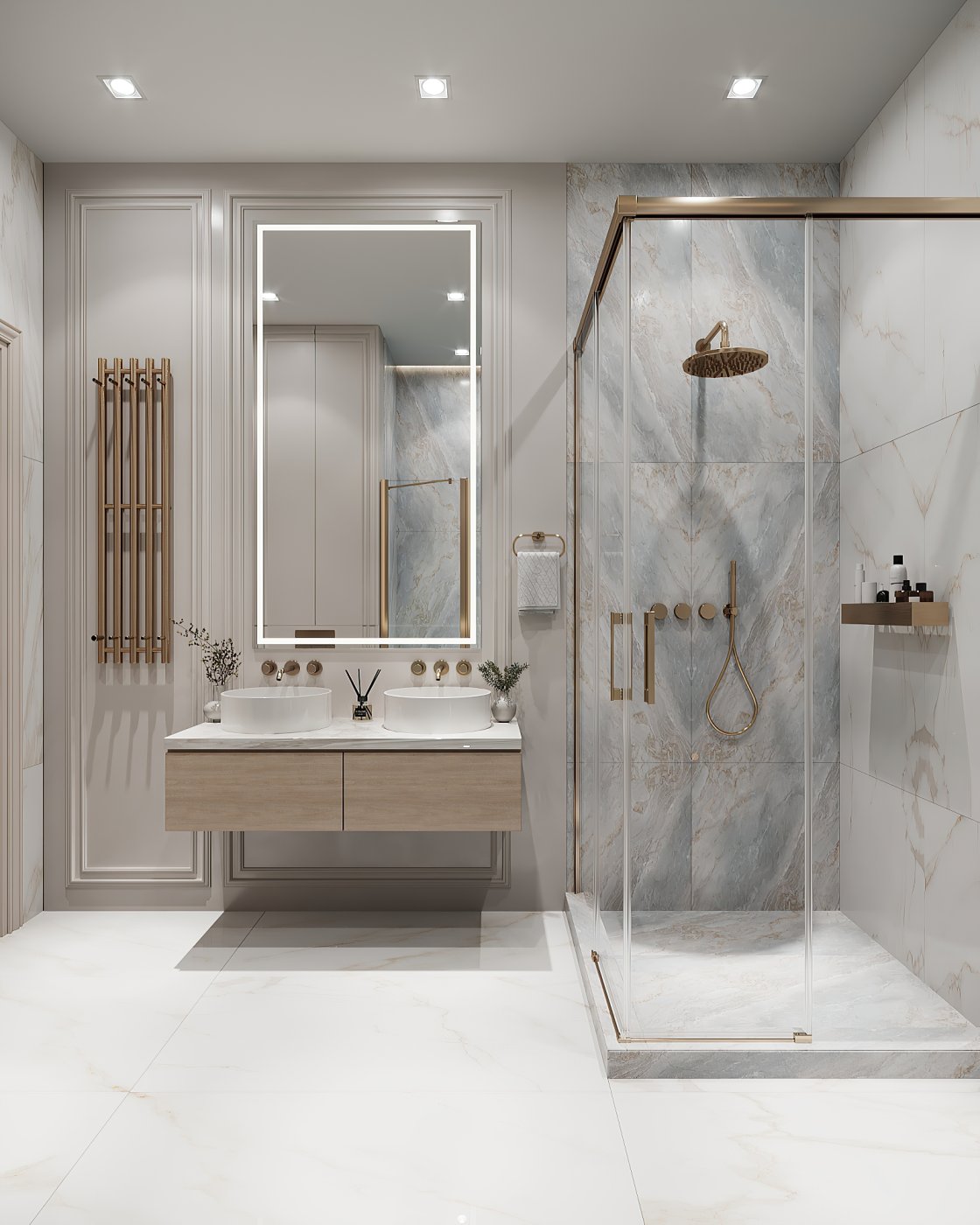 Neoclassic Bathroom