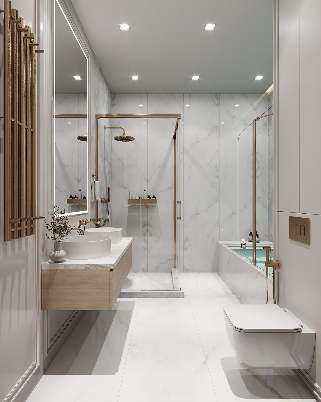 Neoclassic Bathroom