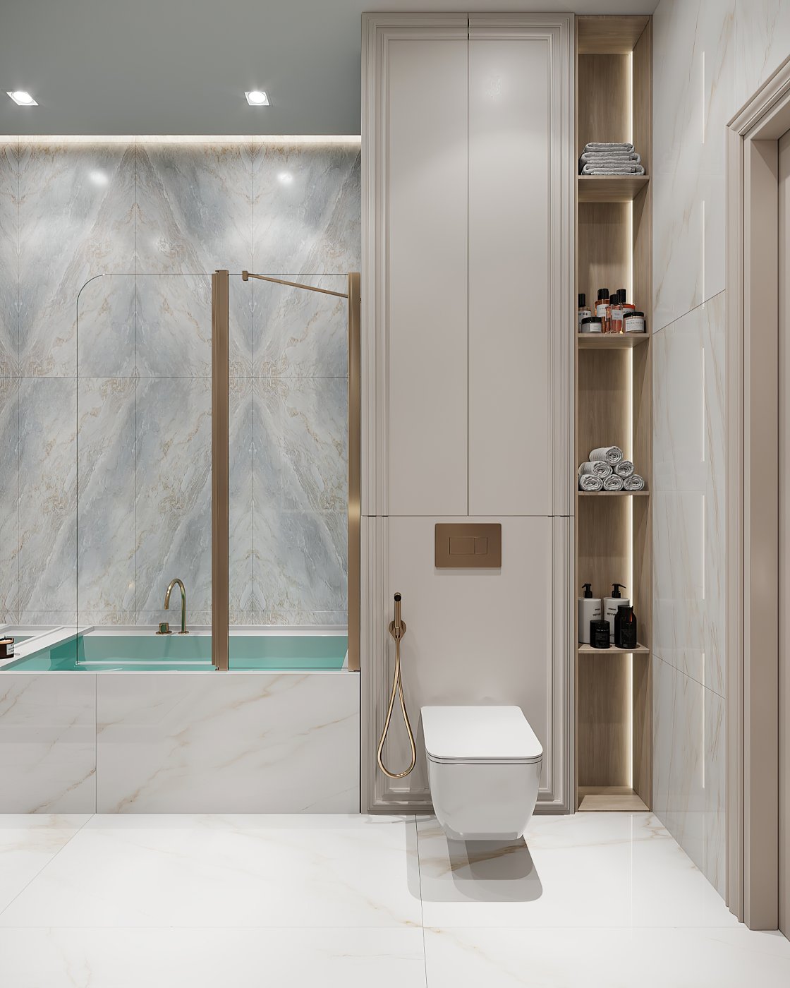 Neoclassic Bathroom