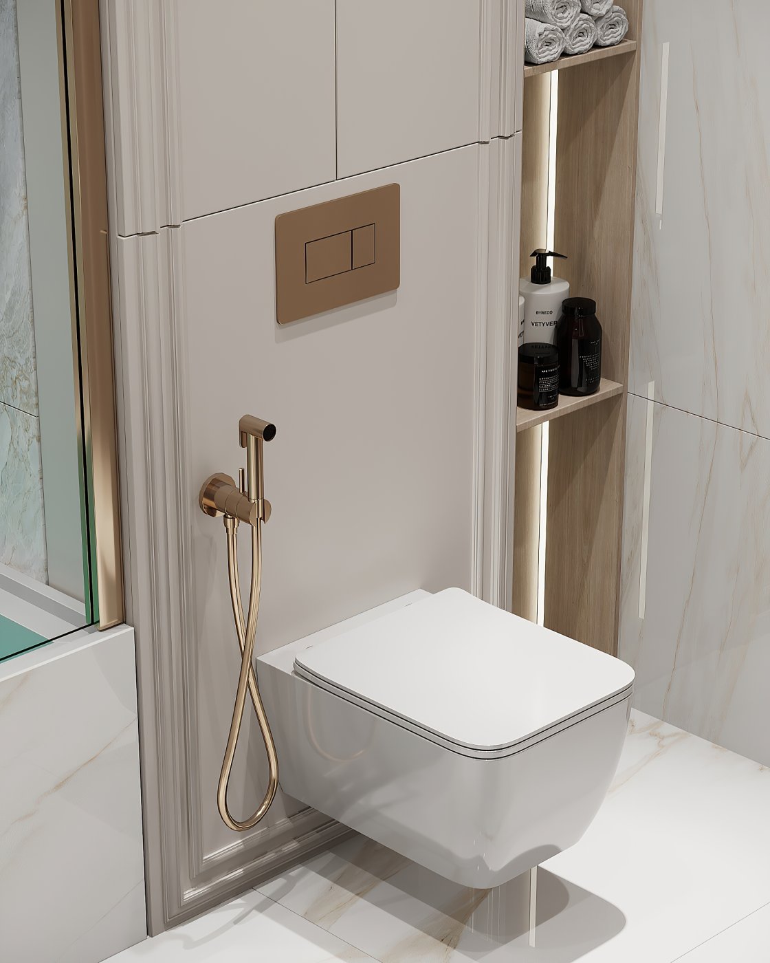 Neoclassic Bathroom