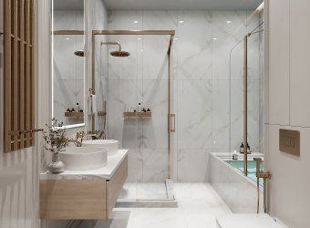 Neoclassic Bathroom