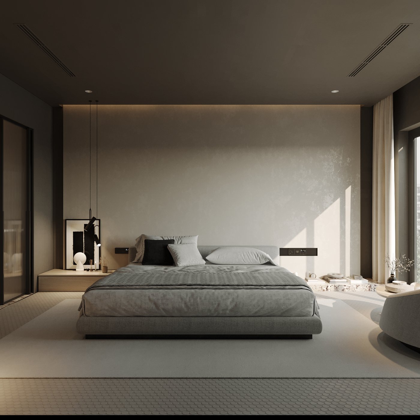 MODERN HOTEL ROOM