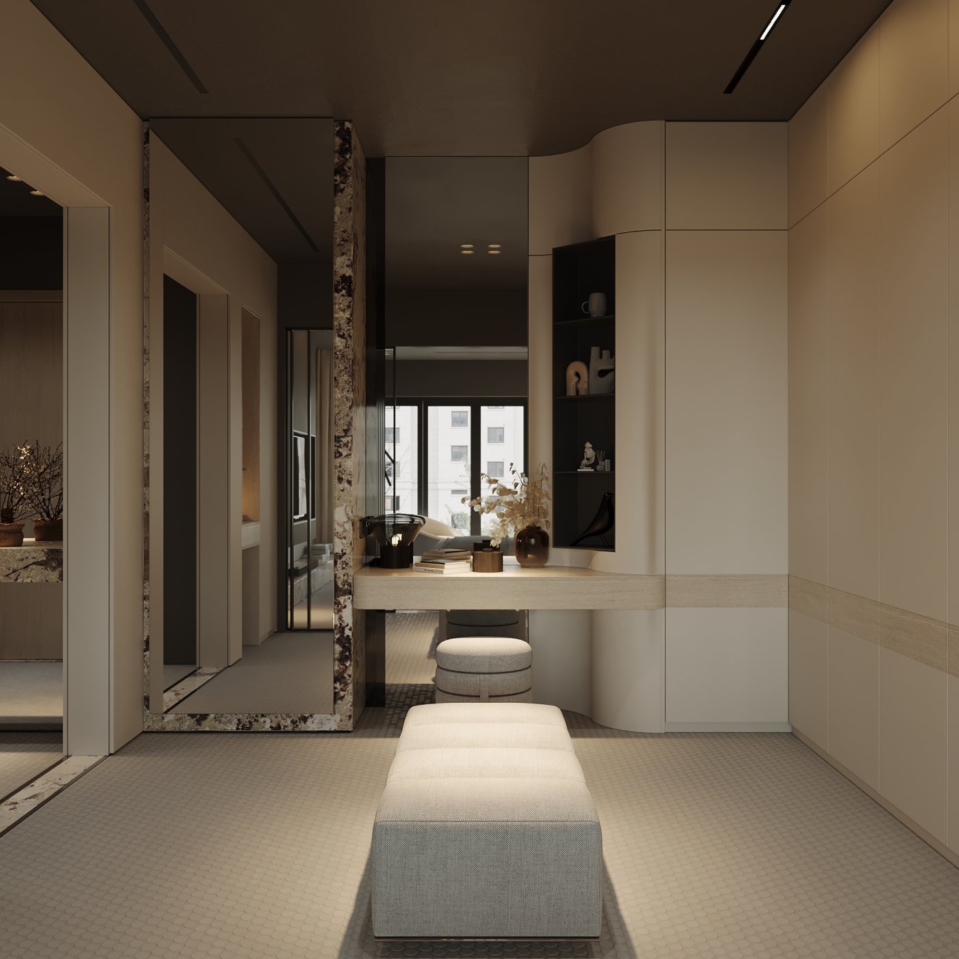 MODERN HOTEL ROOM