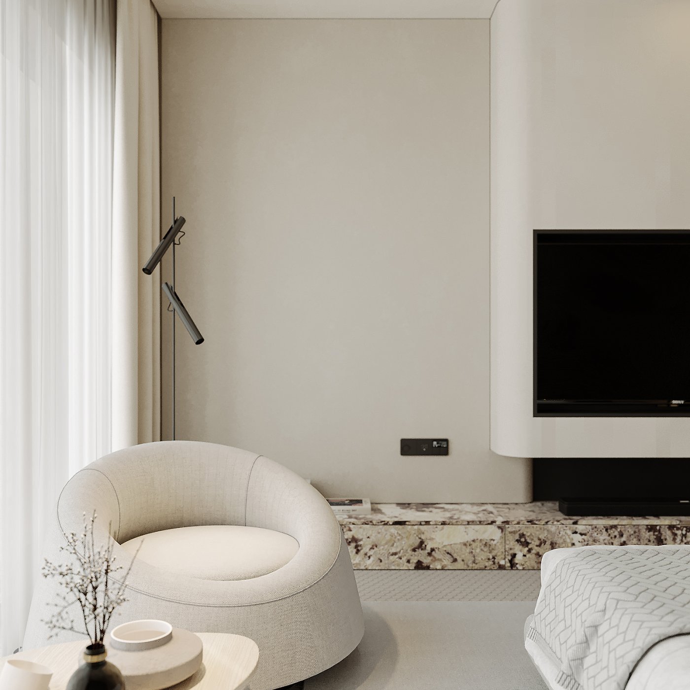 MODERN HOTEL ROOM