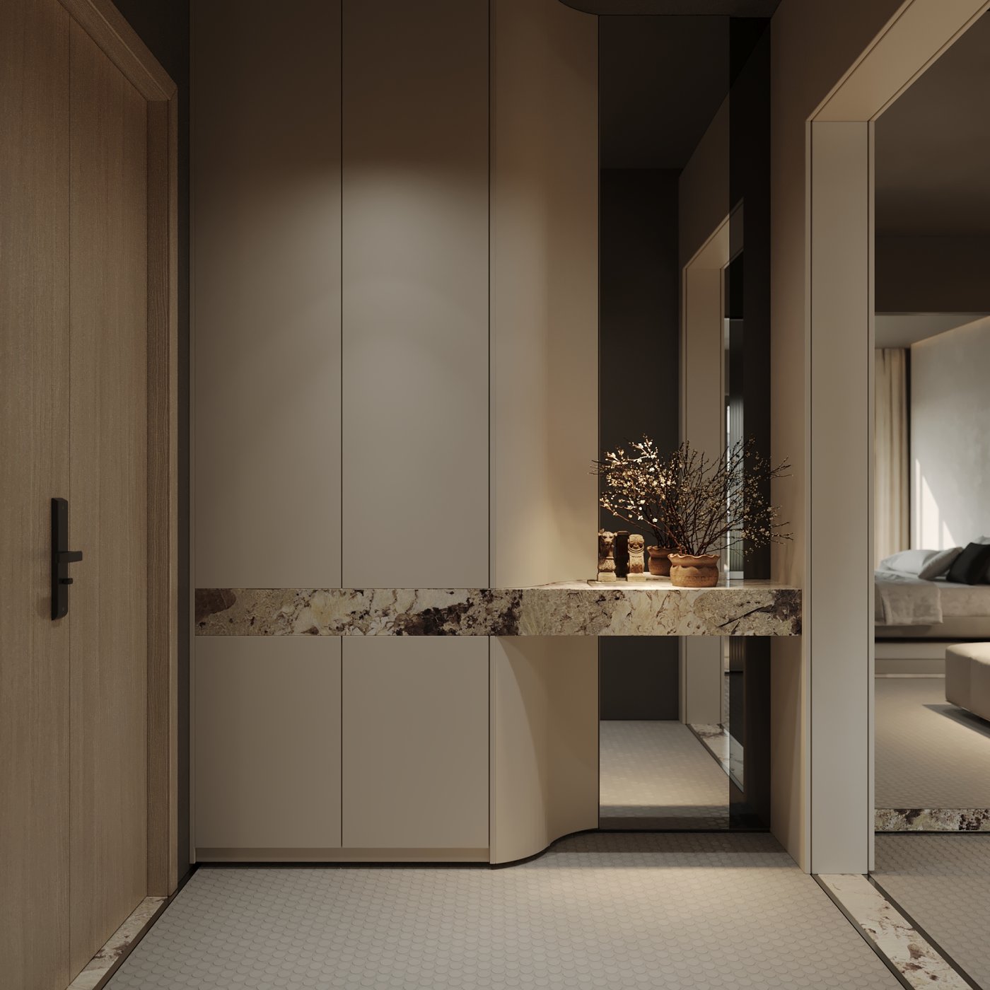 MODERN HOTEL ROOM