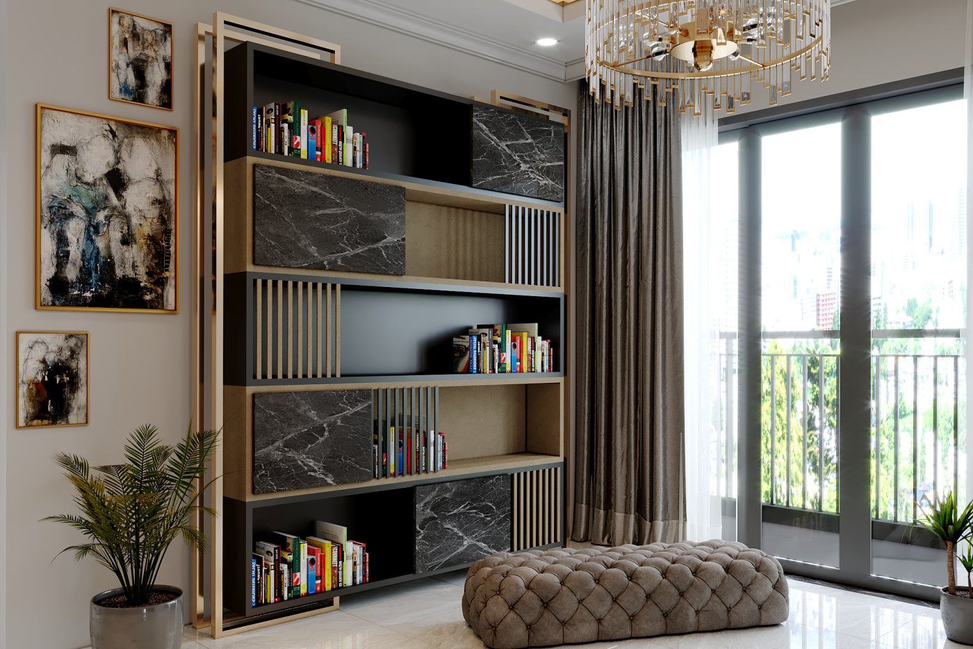 bookcase